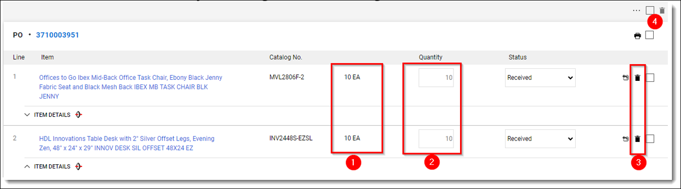 How to Create a Goods Receipt - Procurement Services