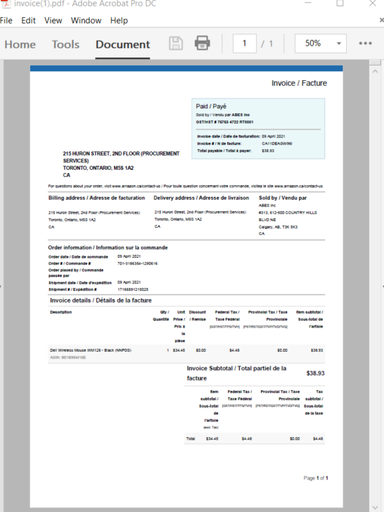 How To View Amazon Business Invoices And Receipt Information 